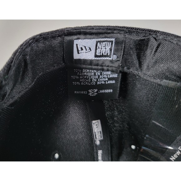 New York Yankees New Era Adjustable Snapback Hat Bold White Logo Baseball Cap - Picture 7 of 8